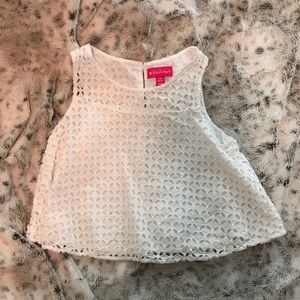 White Lily Pulitzer Top